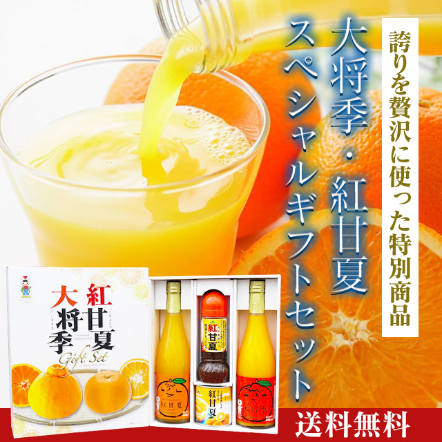 大将季・紅甘夏スペシャルギフトセット [A-007] | JA鹿児島いずみ